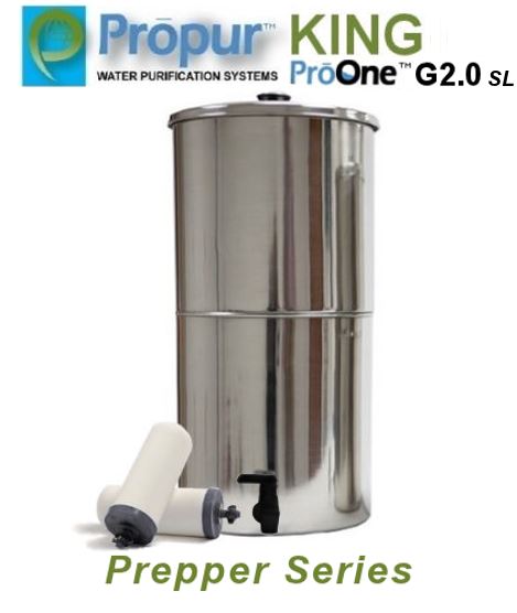 prepper water filtration system