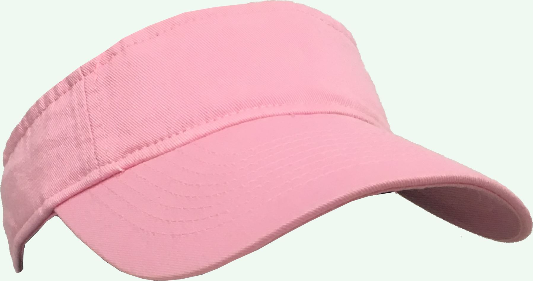 Plain Pink Selection of Styles Unisex Adult Adjustable Cotton Baseball