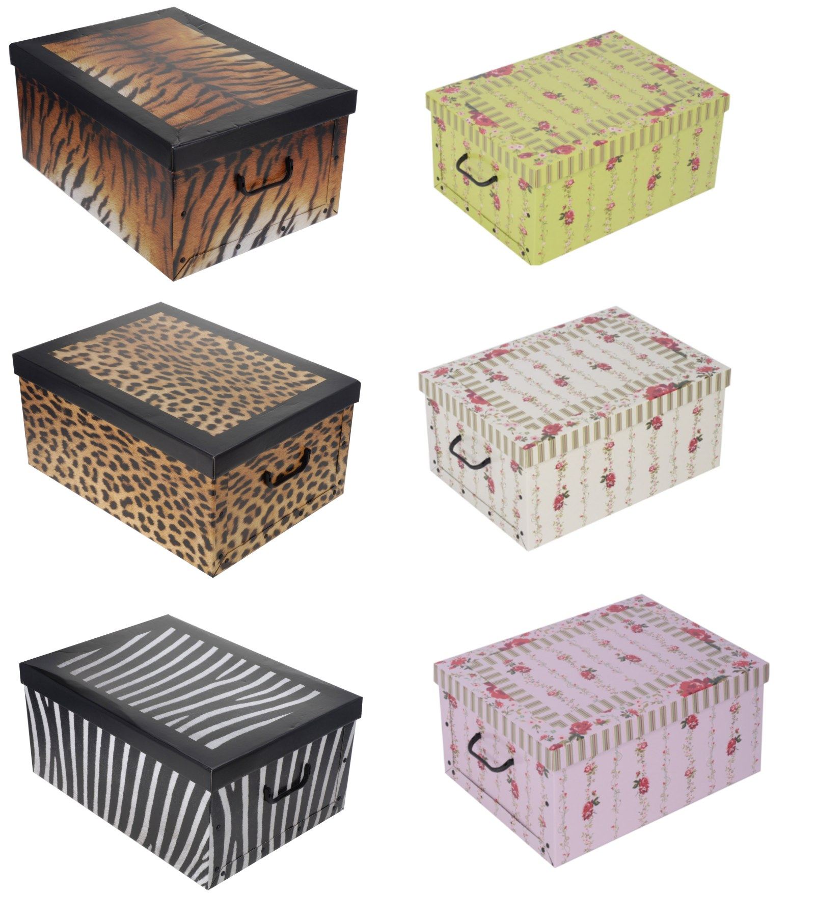 BUY-1-GET-1-FREE-DECORATIVE-CARDBOARD-STORAGE-BOX-BEDROOM-UNDERBED-ORGANISER-TOY