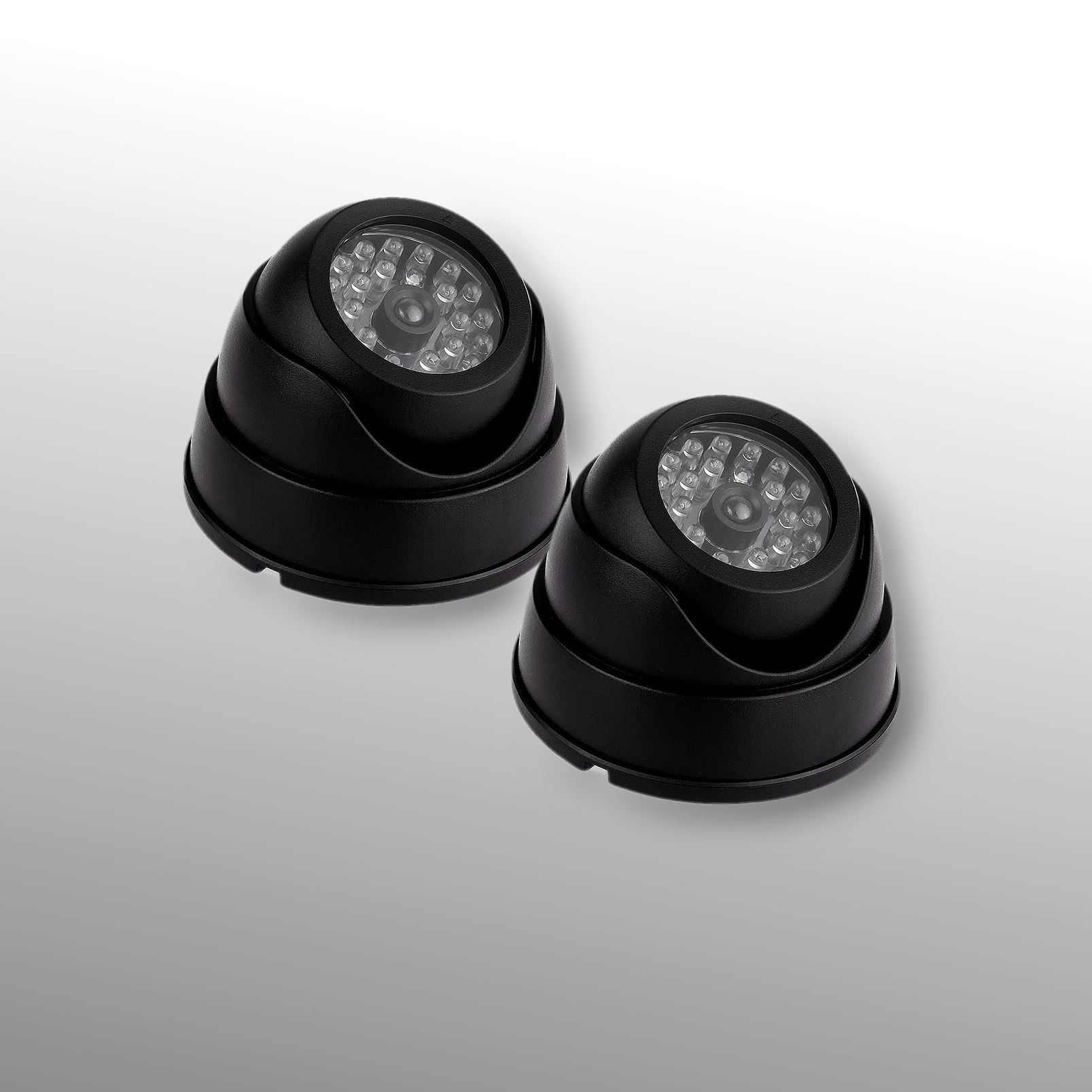 HQ Dummy Fake CCTV Security Camera Flashing LED Light Indoor