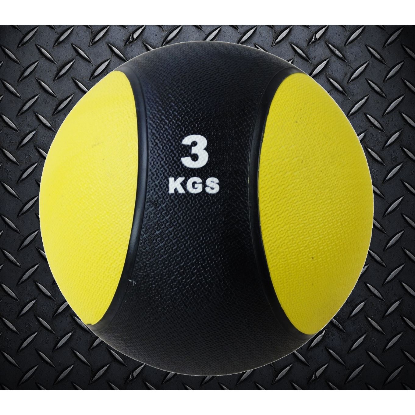 RUBBER MEDICINE BALL 3 10kg WEIGHTS FITNESS EXERCISE GYM TRAINING MMA