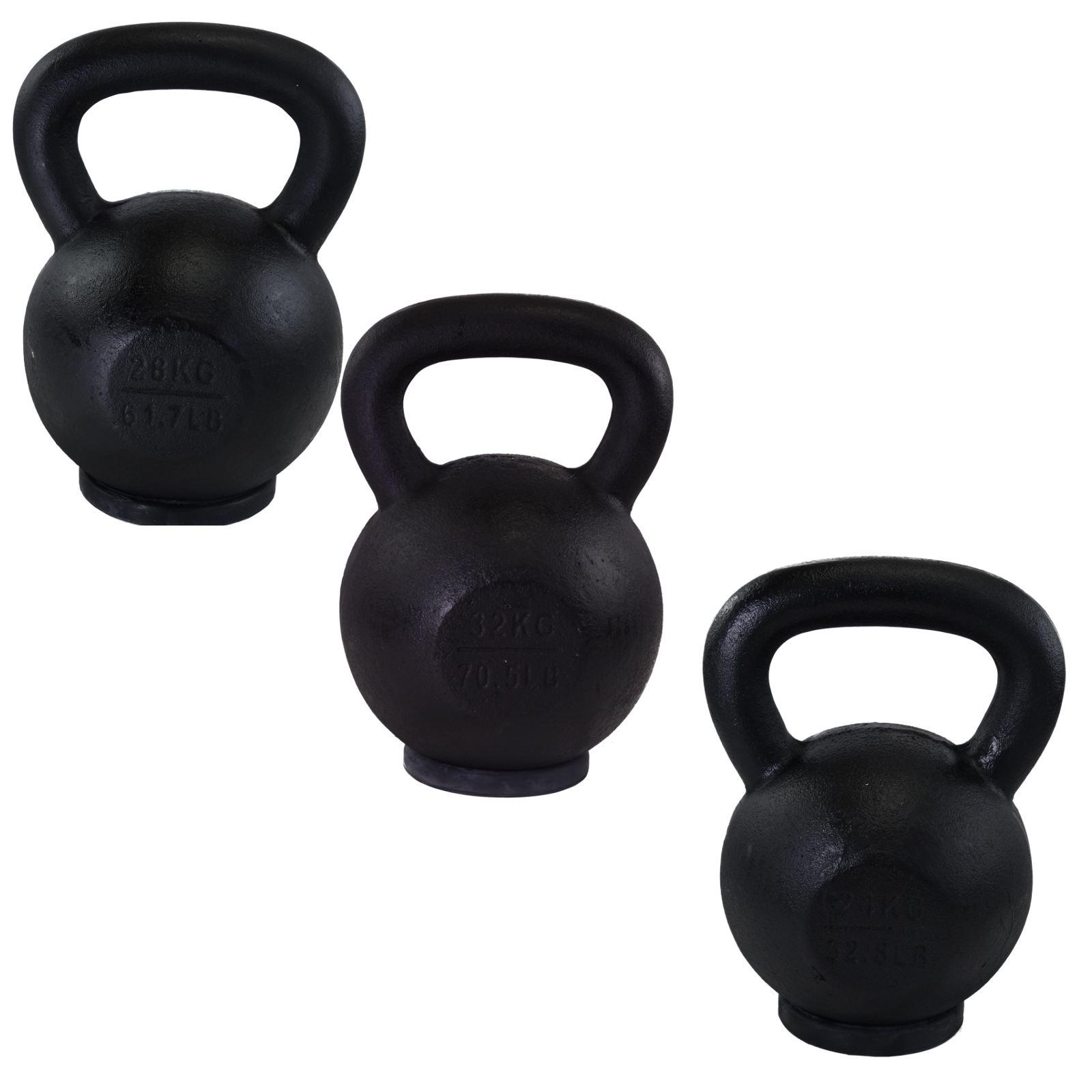 BODYRIP CAST IRON KETTLEBELL KETTLE BELL GYM TONE FIT FITNESS MUSCLE