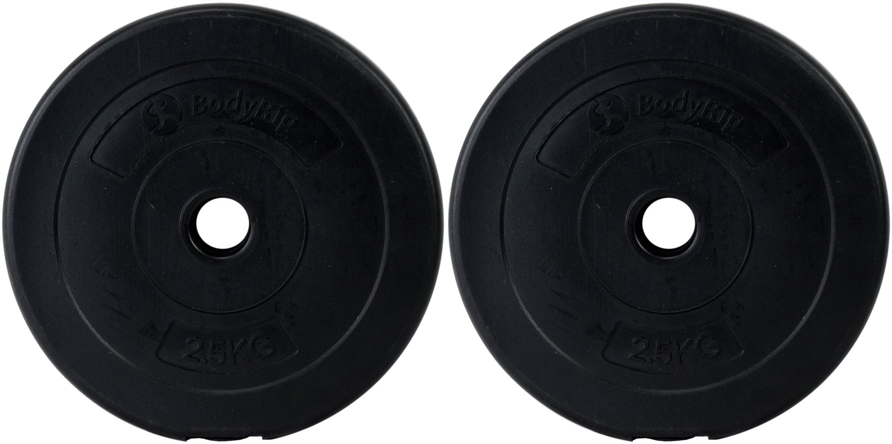 BodyRip 1" STANDARD 1.2525kg VINYL WEIGHT PLATES DISCS WEIGHTS FITNESS