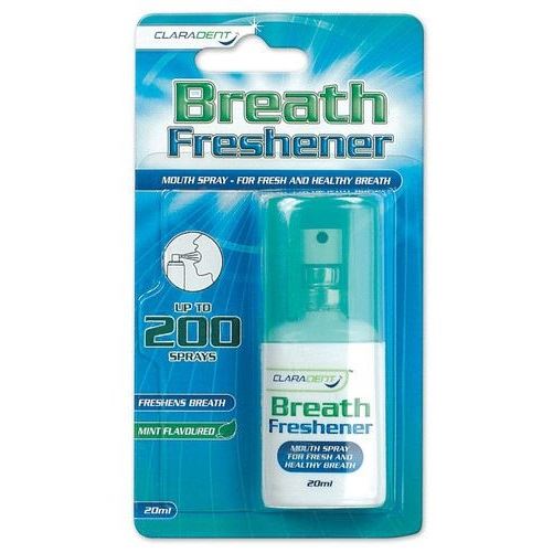 DENTAL ORAL MOUTH BAD BREATH FRESHENER FRESHENS MINT FLAVOURED SPRAY