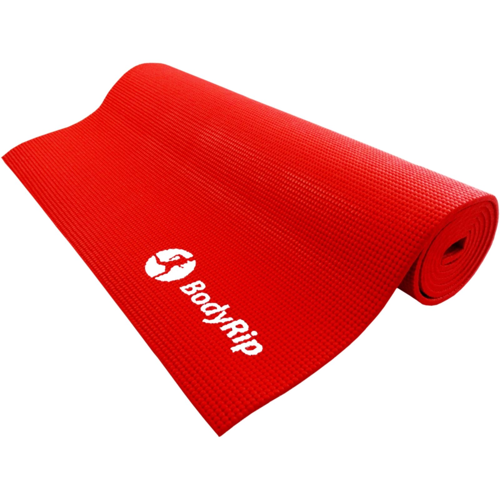 BodyRip RED THICK FOAM YOGA PILATES GYM MAT 6mm EXERCISE FITNESS GYM