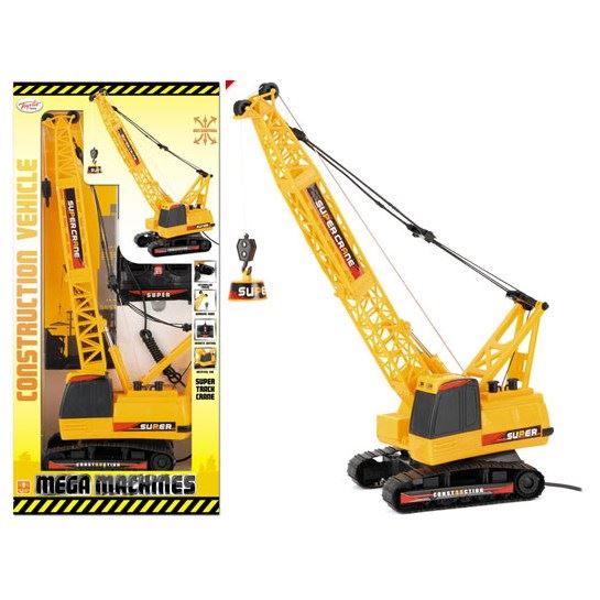 BRAND NEW MEGA MACHINES REMOTE CONTROL SUPER TRACK CRANE KID CHILD TOY XMAS GIFT eBay