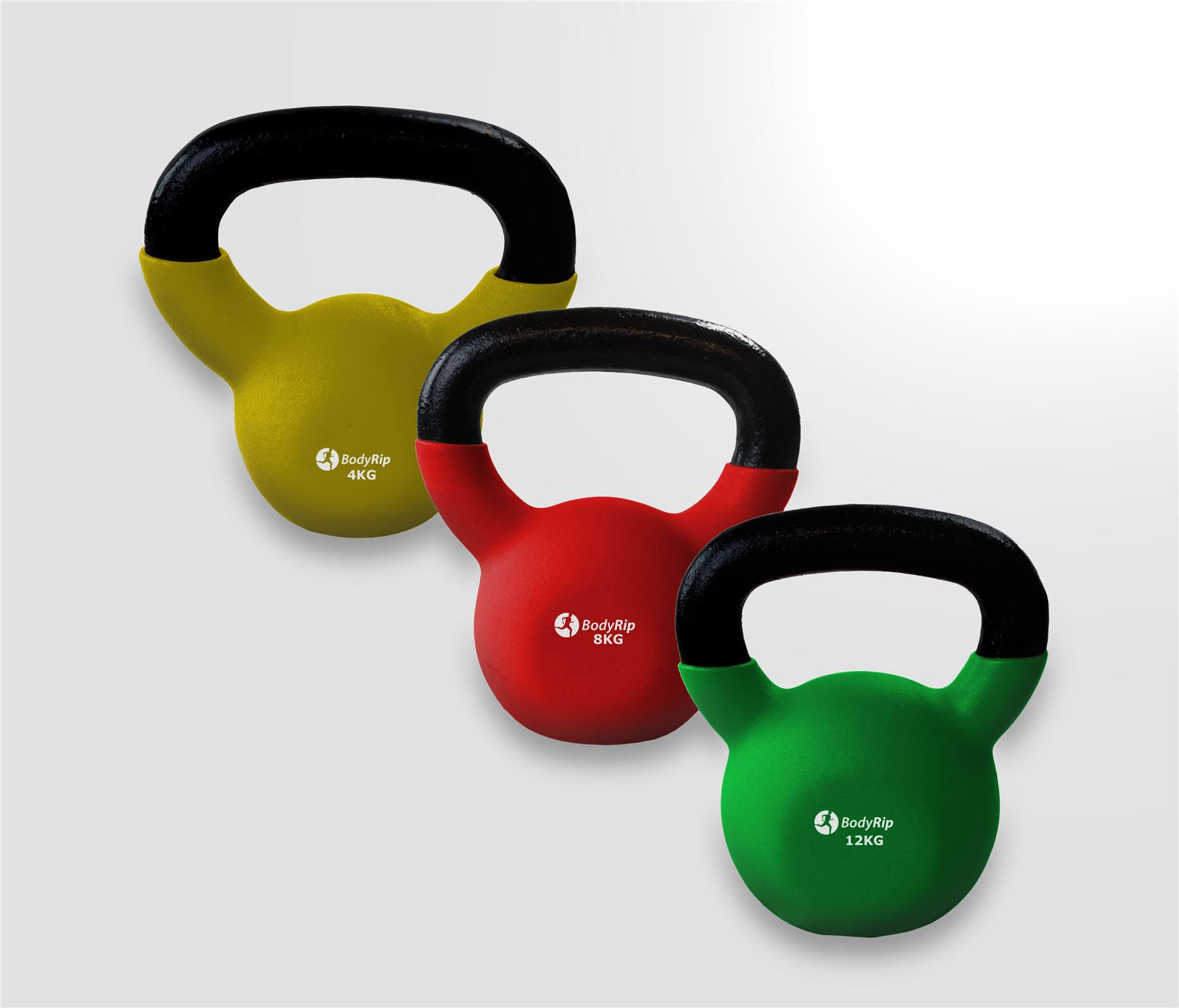 NEOPRENE KETTLEBELL KETTLEBELLS EXERCISE FITNESS TRAINING HOME GYM