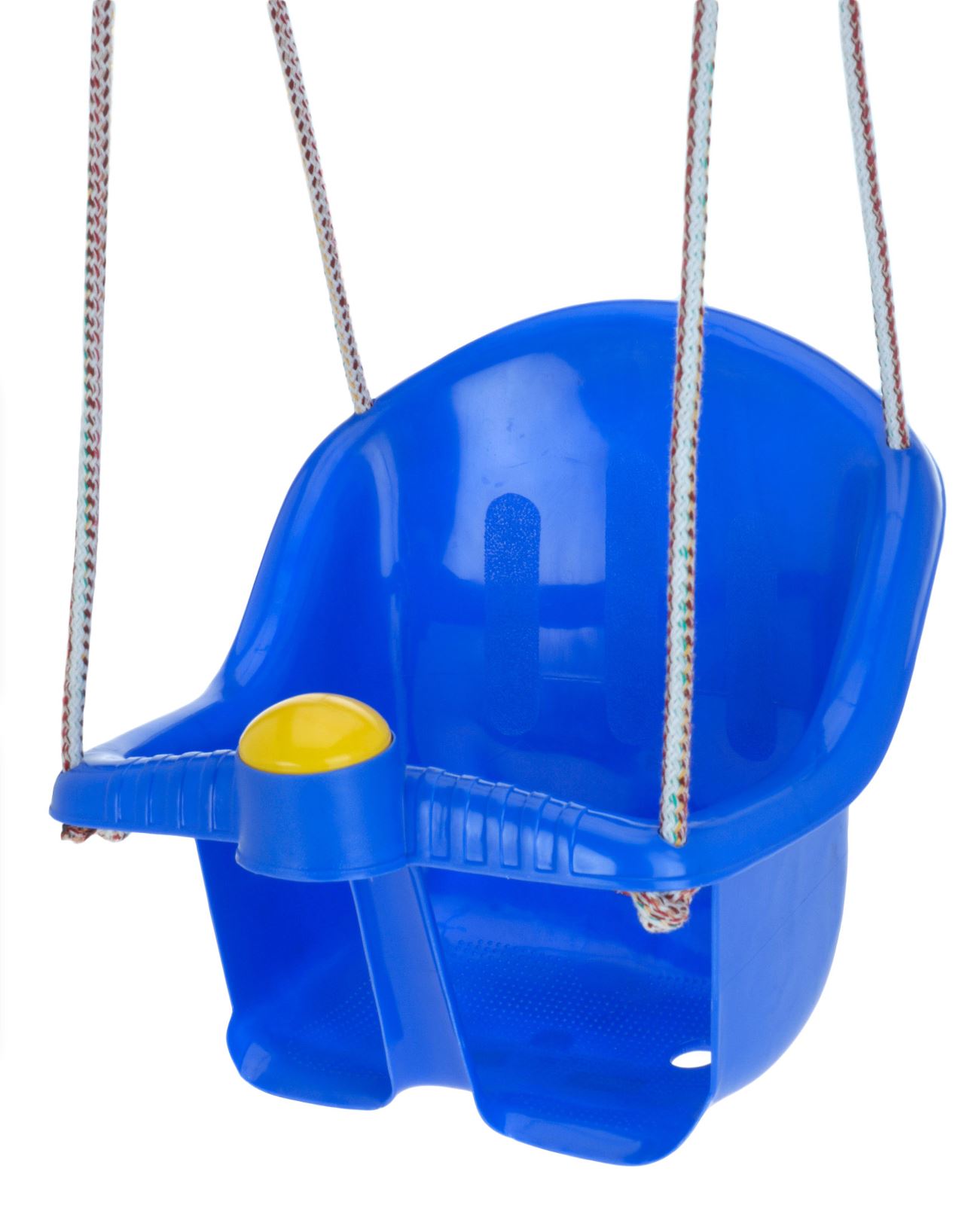 CHILD KIDS CHILDREN'S PLASTIC ROPE & HOOK SWING WITH SQUEAKY TOY HORN