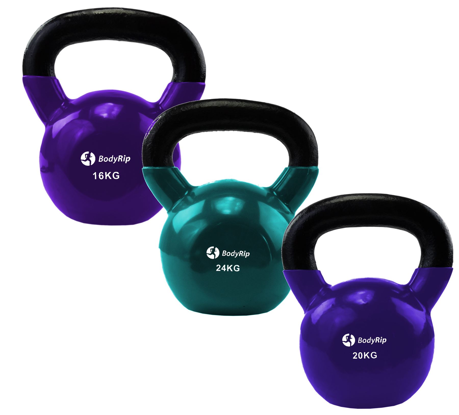 Cast Iron Kettlebell Weights Kettle Bell Workout Fitness Home Gym