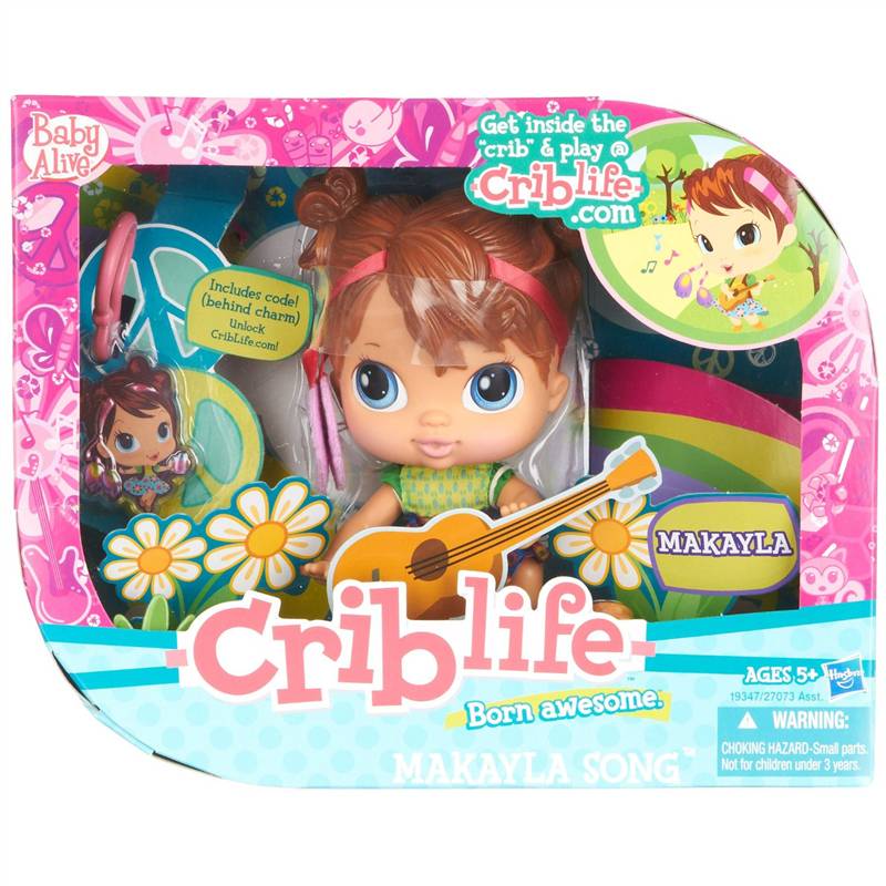 Baby Alive Crib Life Doll with accessories Collect them all. Ages 3+ NEW