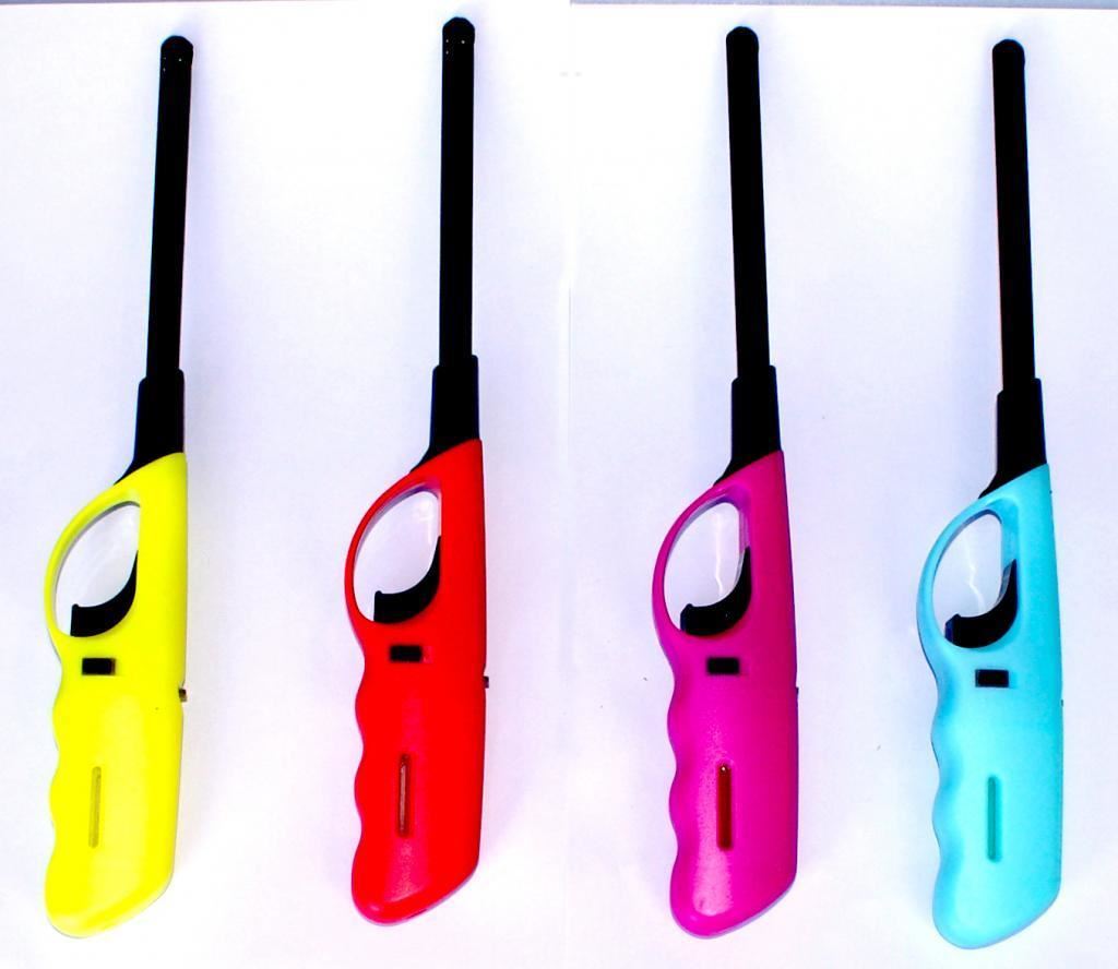 2 x BBQ Fire Lighter Gas Cooker Camping Kitchen Hob Short Long Refillable Safety eBay