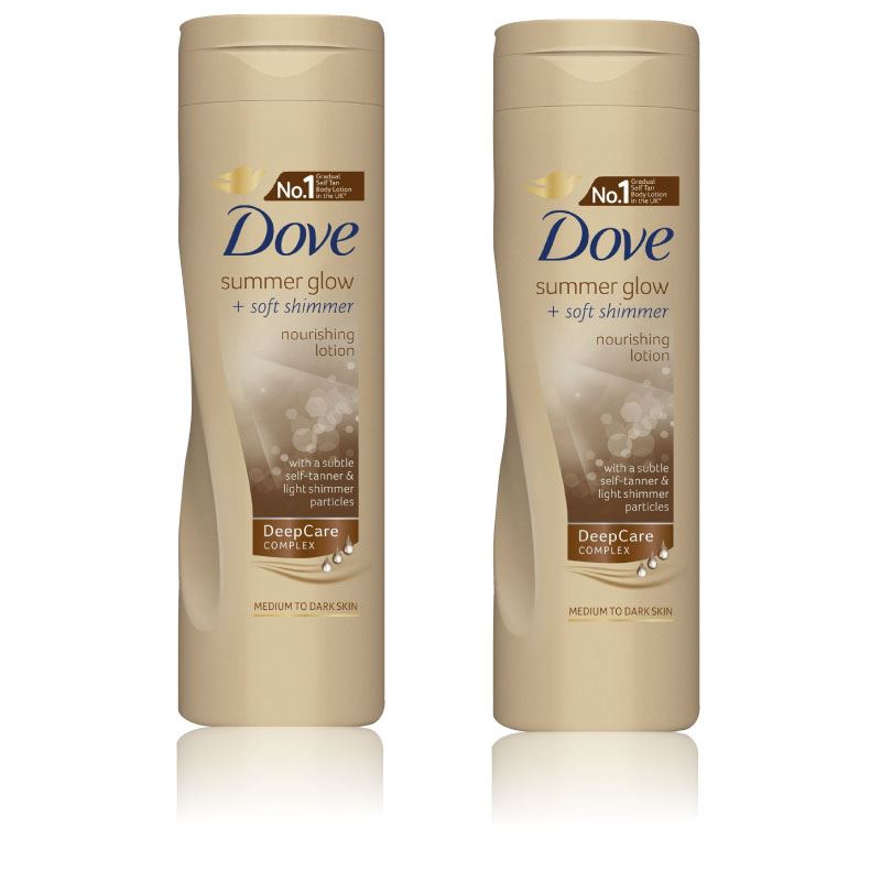 Dove Summer Glow and Soft Shimmer Nourishing Body Lotion 250 ml 2