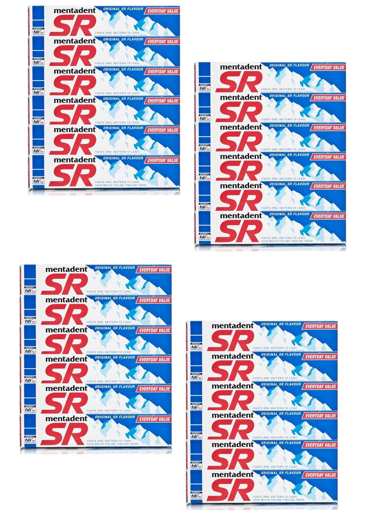 Mentadent SR Toothpaste 100ml Multi Pack 3 6 12 24 Packs eBay