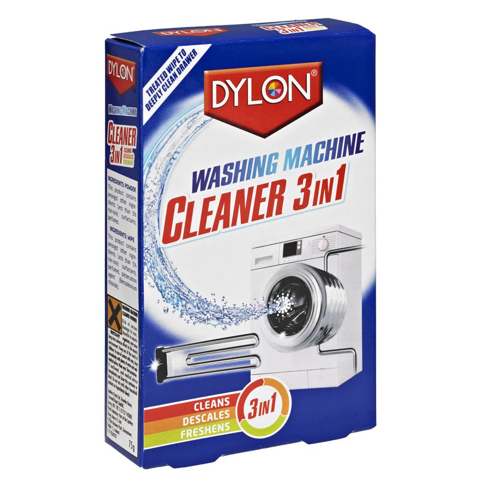 DYLON WASHING MACHINE CLEANER 3 IN 1 CLEANS DESCALES FRESHENS DESCALER 3 oz eBay