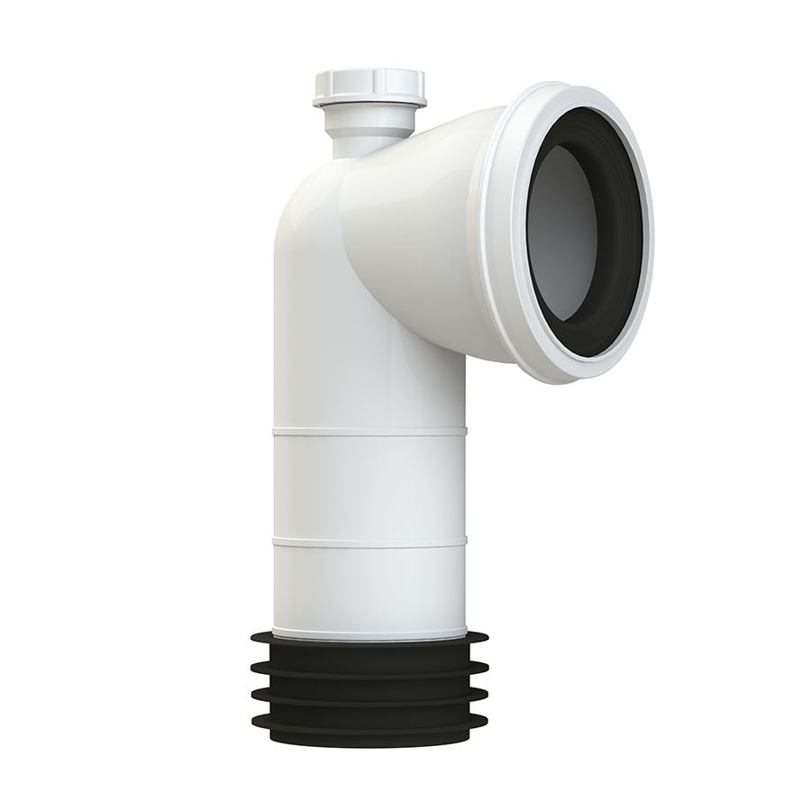 Viva 90 Degree Angle Easy Fit Toilet Loo Pan Connector 32mm Adapter eBay