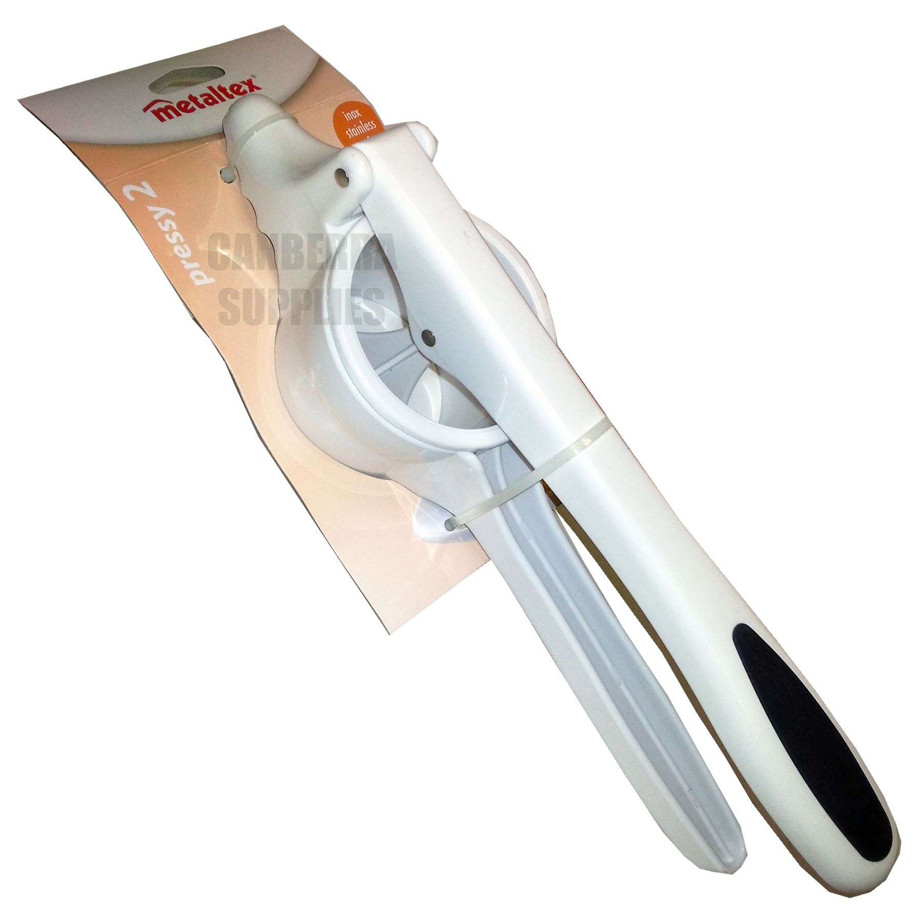 METALTEX PLASTIC POTATO RICER MASHER PRESSY 2 WITH 3 DISCS FOOD VEG