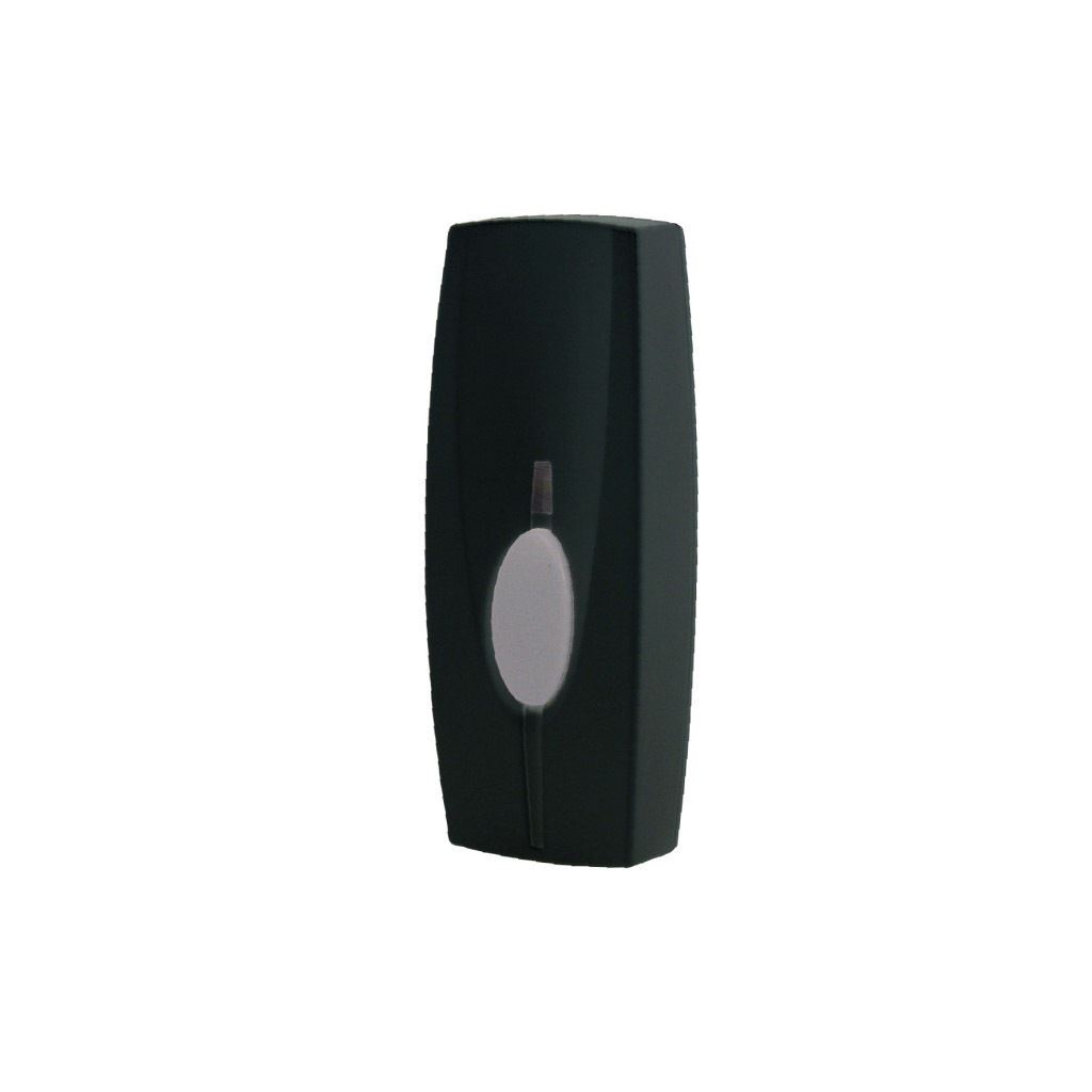 BYRON WEATHERPROOF DOOR BELL PUSH BUTTON BLACK WORKS WITH BYRON BY