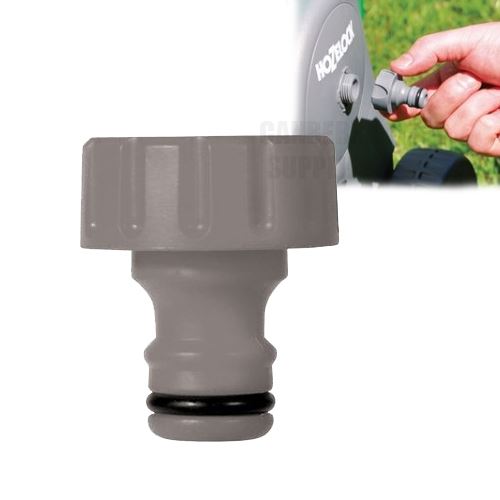 HOZELOCK 2169 GREY HOSE REEL AND CART INLET CONNECTOR ADAPTOR eBay