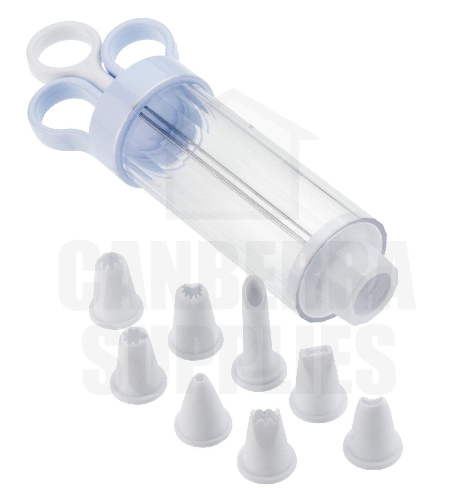 NEW Chef Aid Baking Cake Icing Syringe With 8 Nozzles FREE SHIPPING