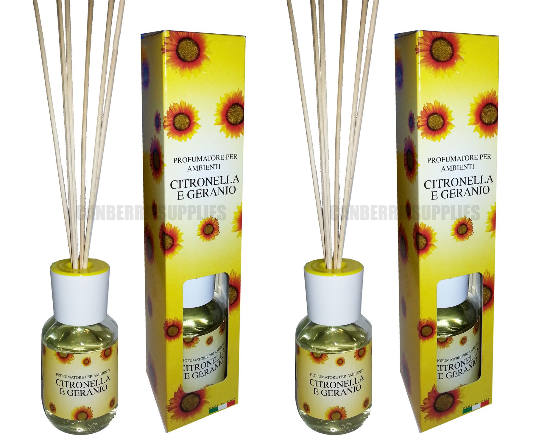 2 x PRICES CITRONELLA REED DIFFUSER FRAGRANCED AIR FRESHENER 100ML eBay