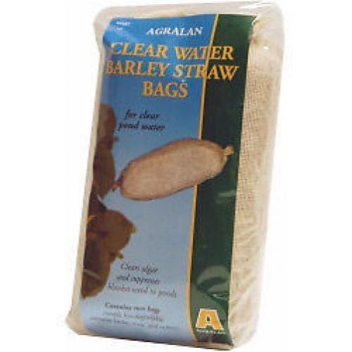 Agralan Clear Water Barley Straw Bags 2 Pack Clears Ponds Clears