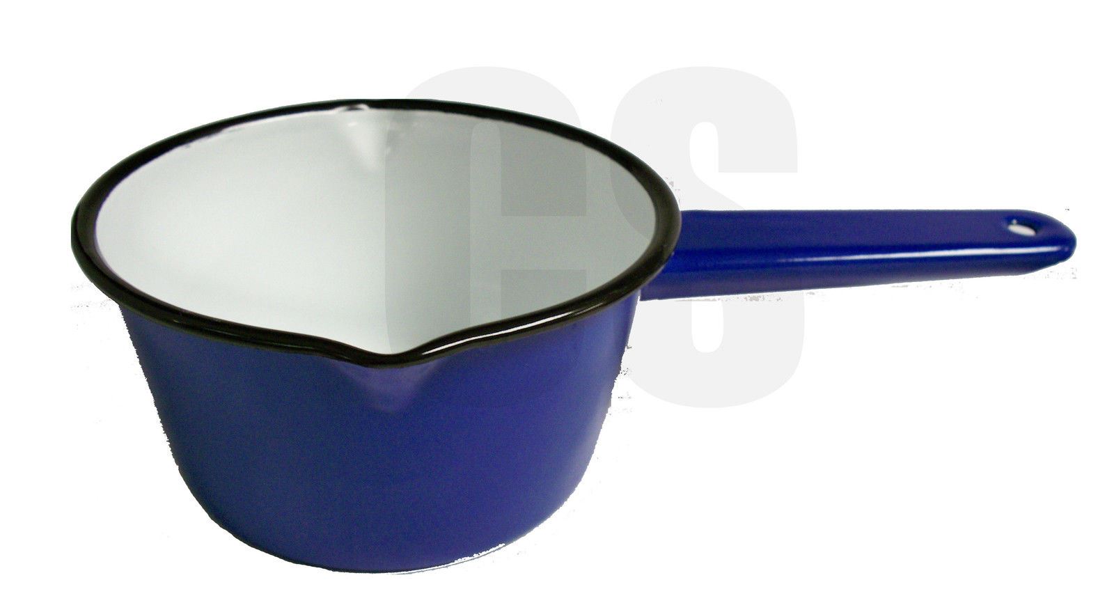 Falcon Enamel Milk Pan 14cm / 5.5" Saucepan Blue