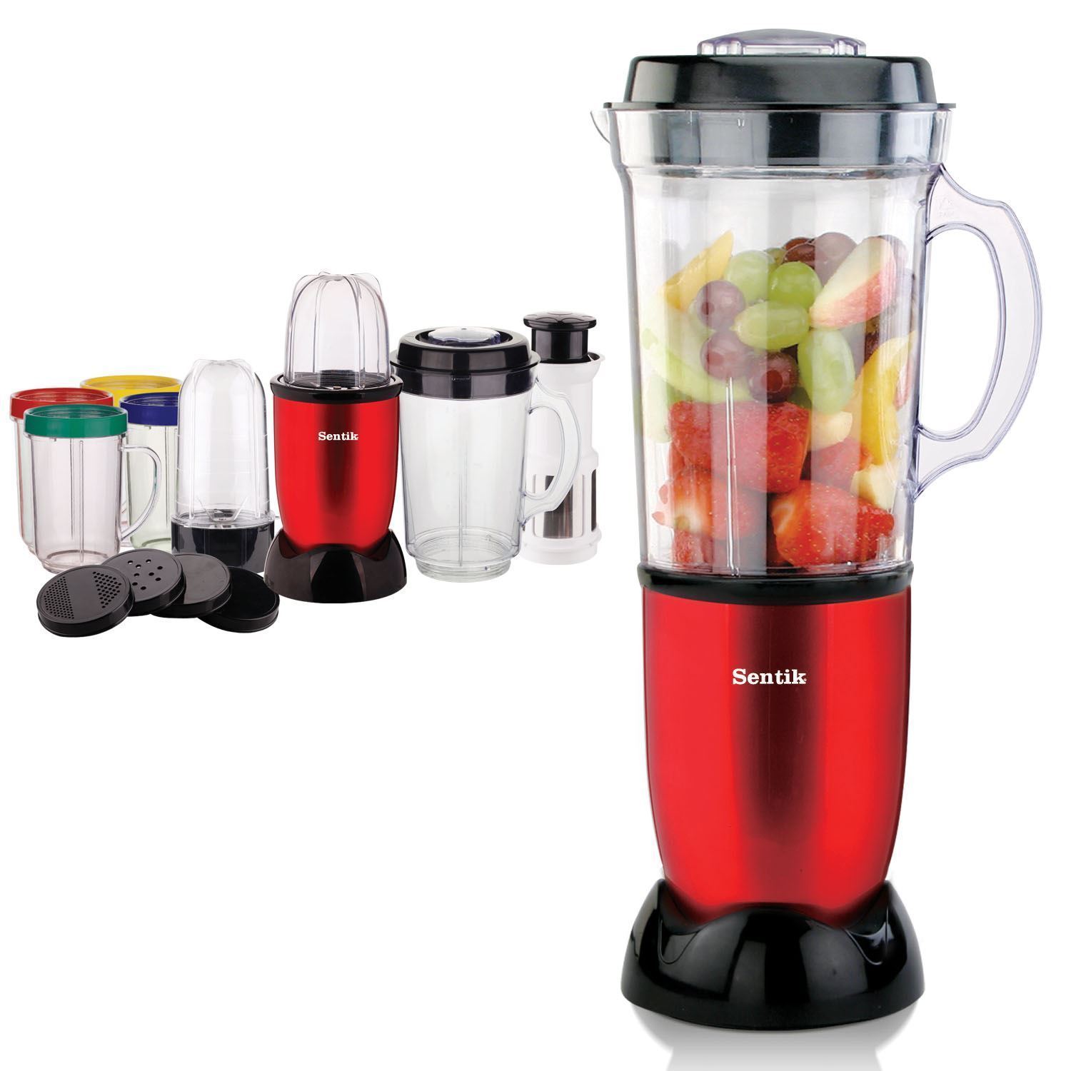 Electric 21pc Multi Food Blender Juicer Chopper Smoothie Processor Mixer