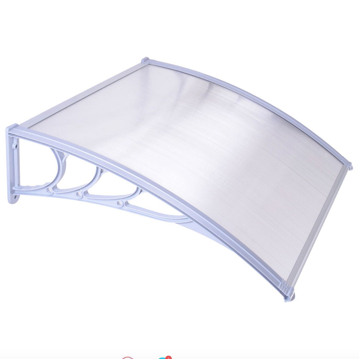 FRONT BACK DOOR CANOPY PORCH AWNING LEAN ROOF RAIN COVER PROTECTOR