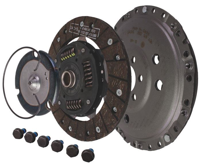 MK2 GOLF Clutch Kit, 210mm, Mk2 Golf/Jetta 1.8 16V 2/86-10/91 - 027198141C