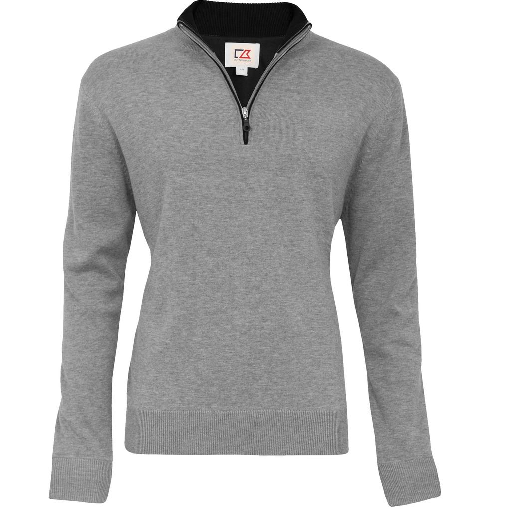 2015 Cutter & Buck WINDBARRIER Thermal Sweater Golf Jumper FULLY LINED