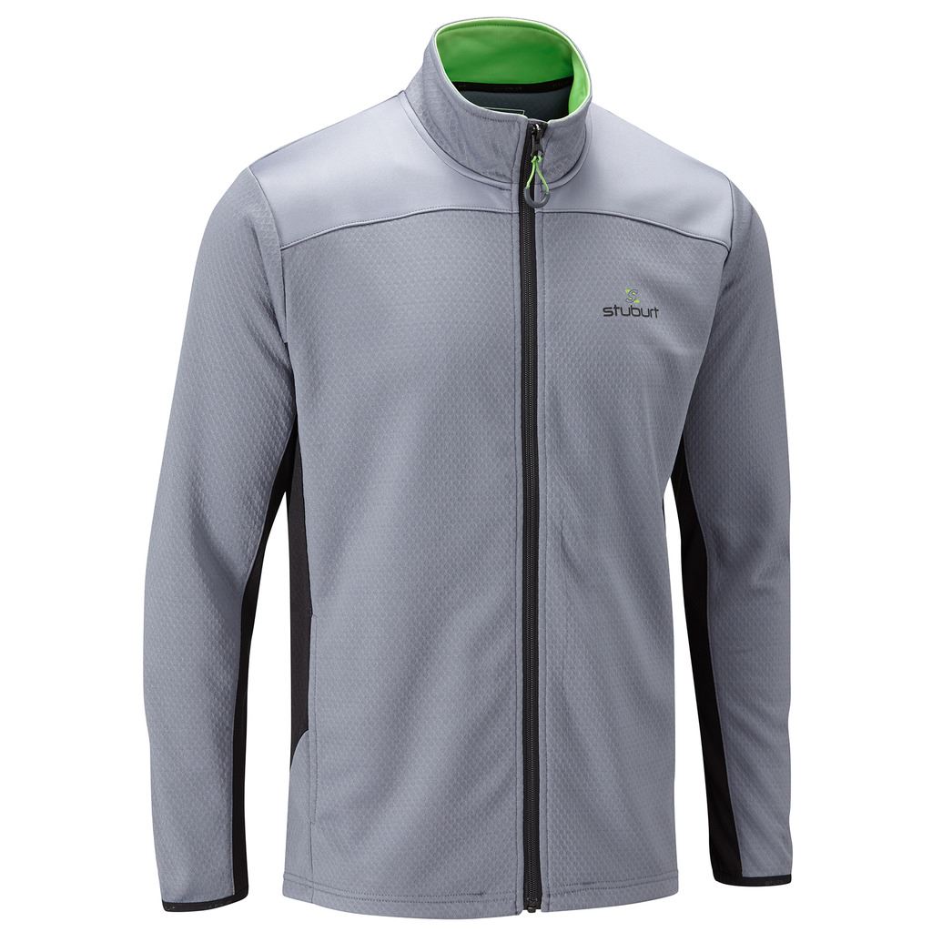Stuburt 2016 Vapour Full Zip Thermal Fleece Sweater Mens Windproof Golf
