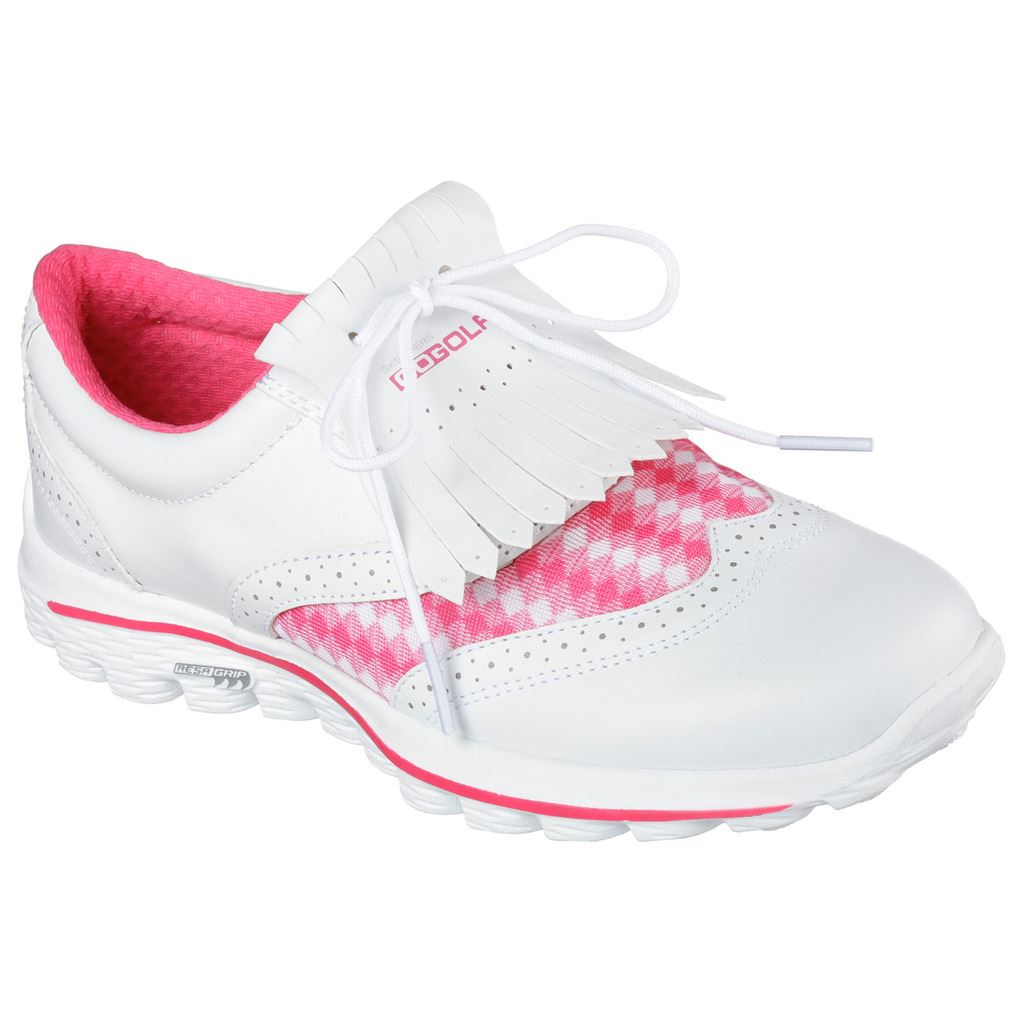 50% OFF 2016 Ladies Skechers Go Kiltie Leather Womens Performance Golf Shoes | eBay