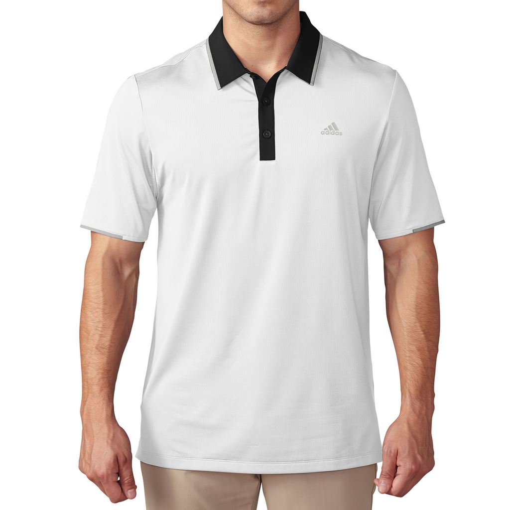 Adidas Golf 2016 Climacool® Tip Tour Mens Polo Shirt Herren Golf Polo Shirt