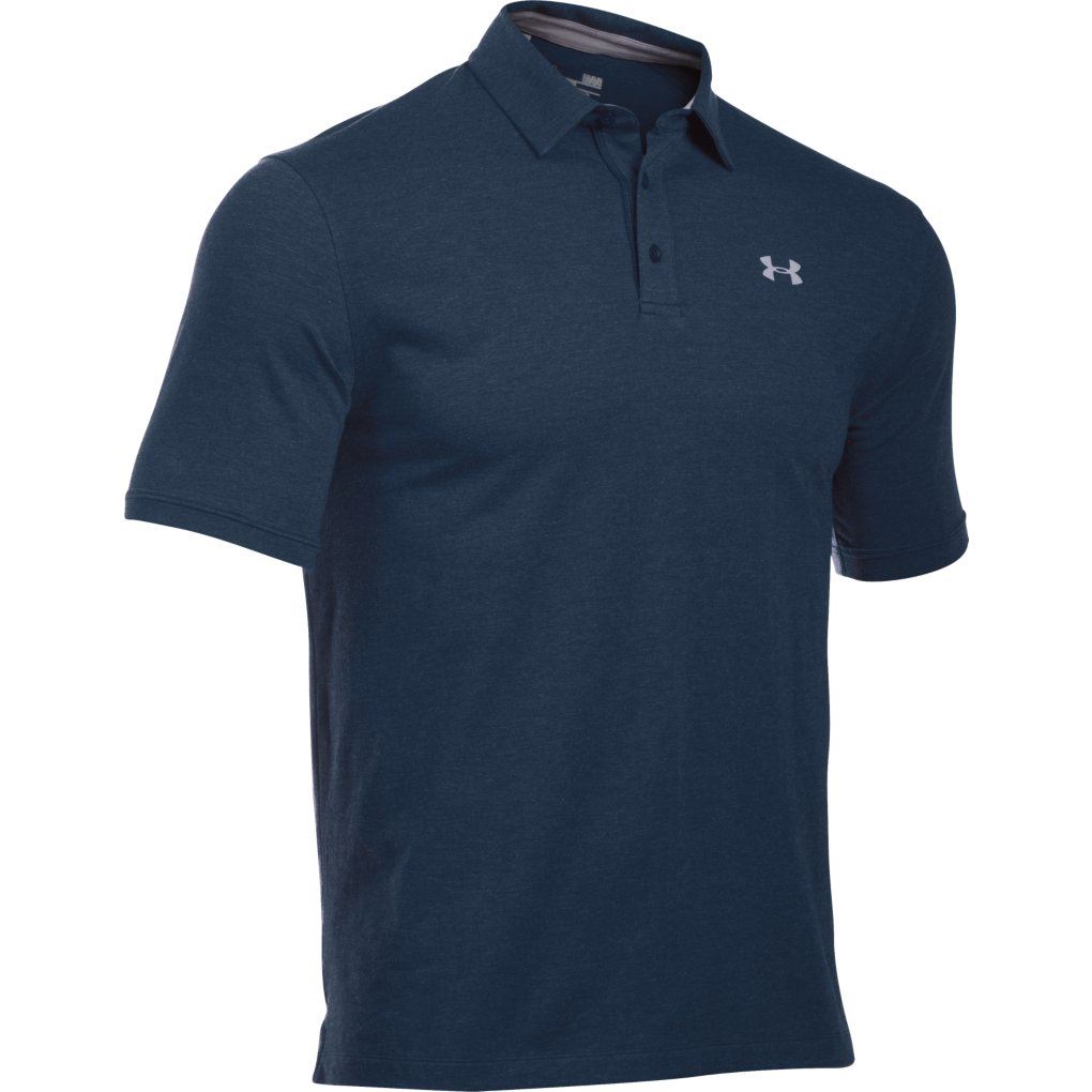 under armour mens charged cotton scramble polo shirt