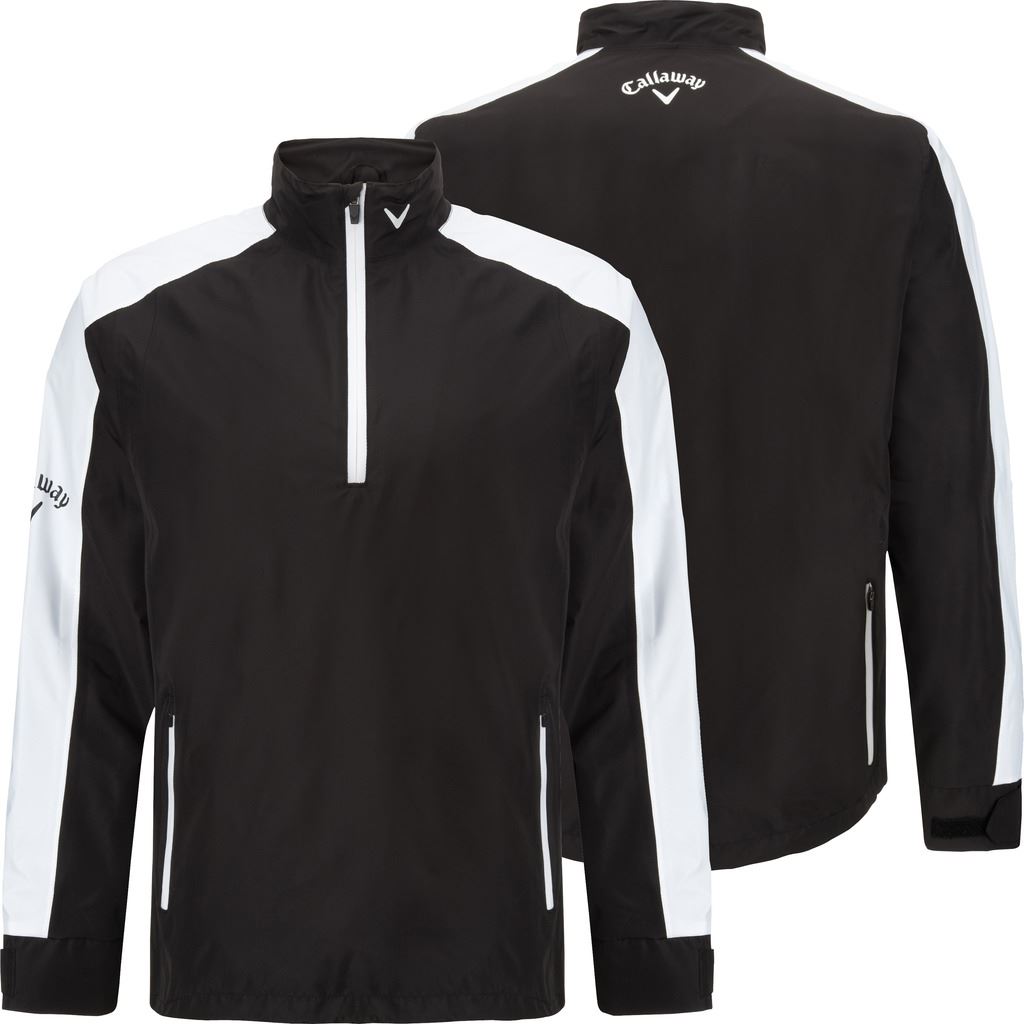 Callaway Seam Sealed Waterproof Playing Top Mens Golf 1/4 Zip Windshirt