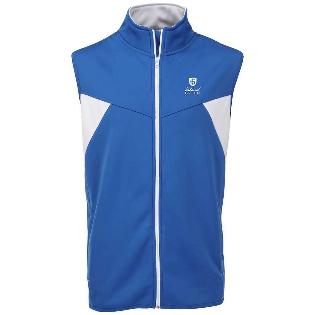 Island Green 2016 Poly Fleece gilet Mens Golf Thermal Windproof