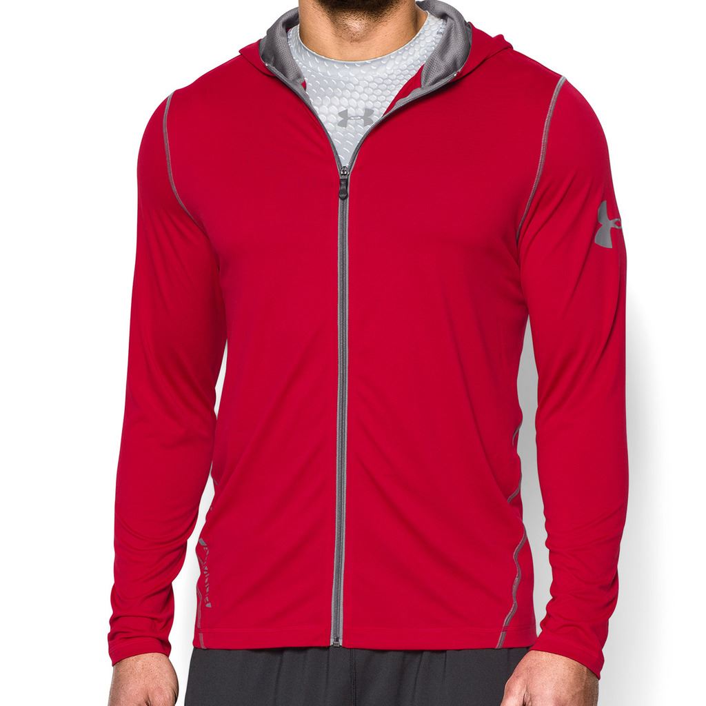 Under Armour Tech Fz Hoody Full Zip Coverup Training Top Long Sleeve Shirt eBay