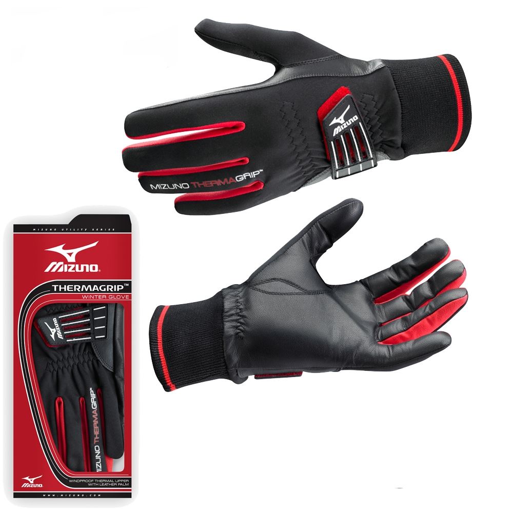SALE!! 2014 Mizuno ThermaGrip Mens Winter Playing Golf GlovesPAIR