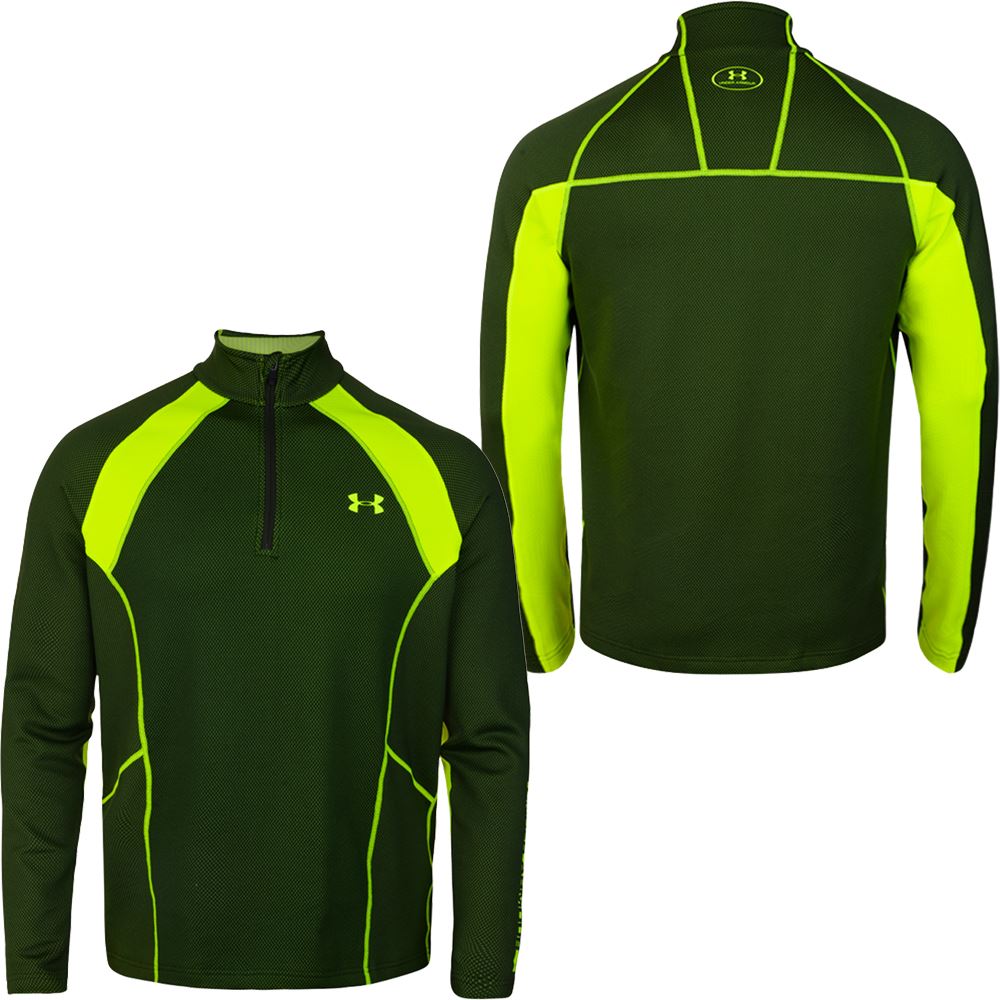 2015 Under Armour ColdGear Infrared Thermo 1/4 Zip Pullover Mens Golf Fleece eBay