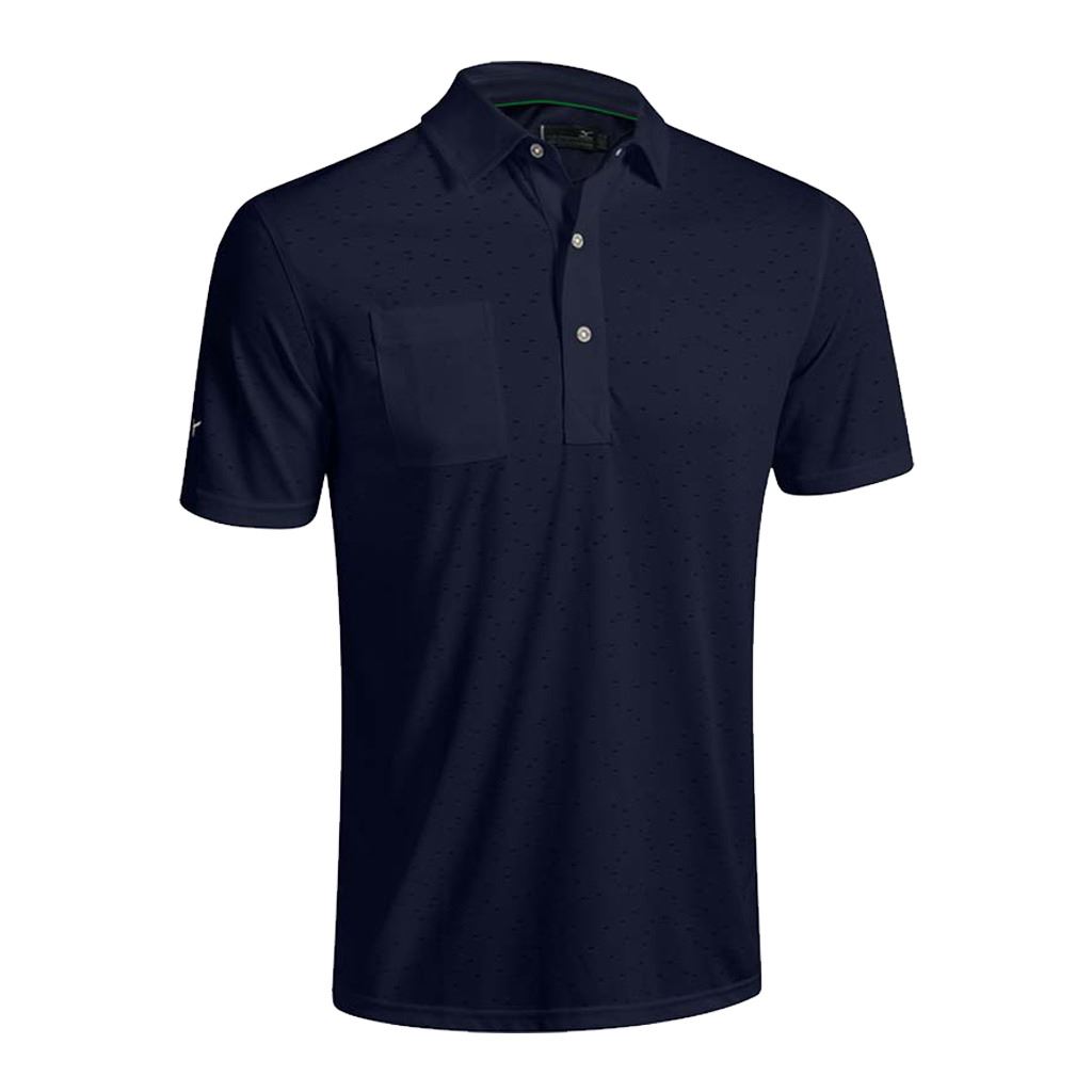 Mizuno Golf 2016 Digital Jaquard Drylite Modern Mens Performance Golf Polo Shirt | eBay