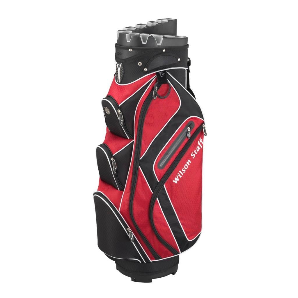 2015 Wilson Staff ILock Cart Bag Trolley Golf Bag 15Way Divider *Iron