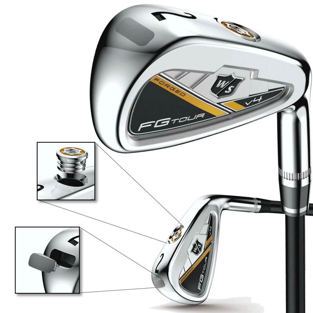 2015 Wilson Staff FG Tour V4 Utility Mens Golf Irons Right Hand eBay