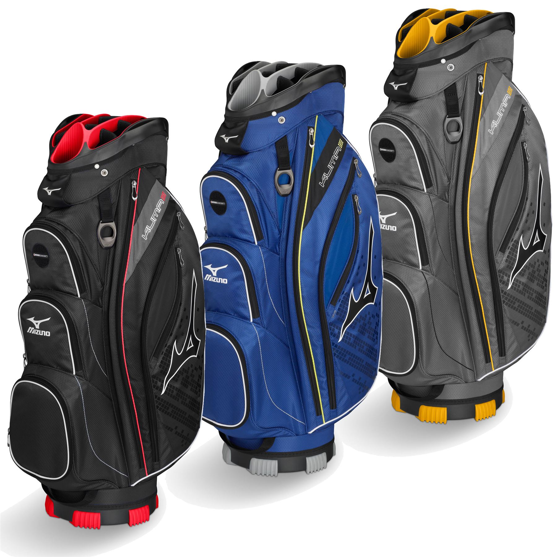 2014 Mizuno Kuma Lightweight Golf Cart /Trolley Bag 14Way Divider New OUT