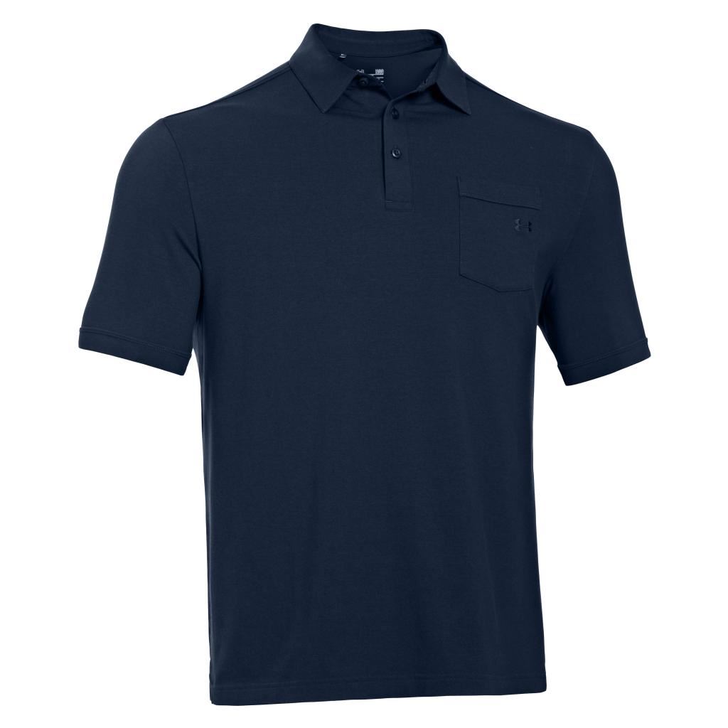 2014 Under Armour Mens Charged Cotton Pocket Polo Golf Shirt eBay