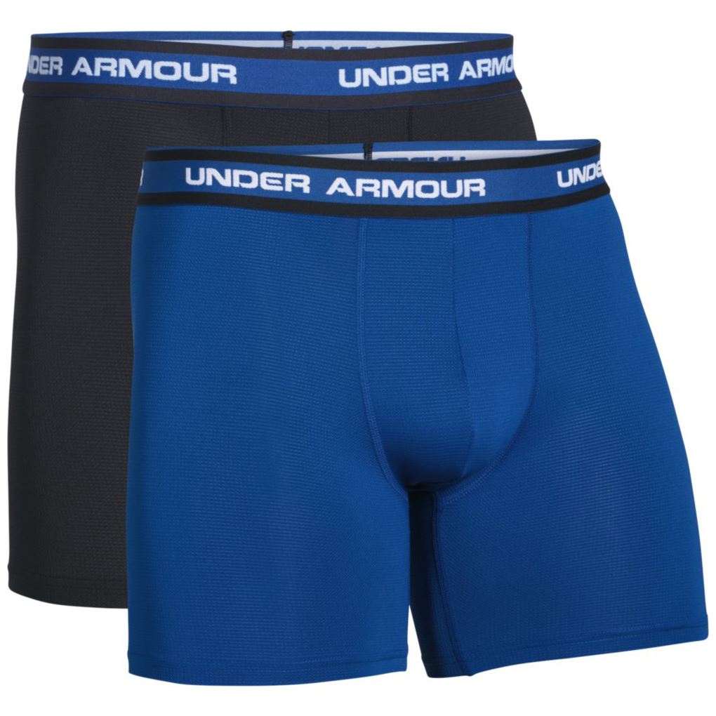 Under Armour 2016 Mens 6" Mesh Boxer Jock Shorts Briefs Sports