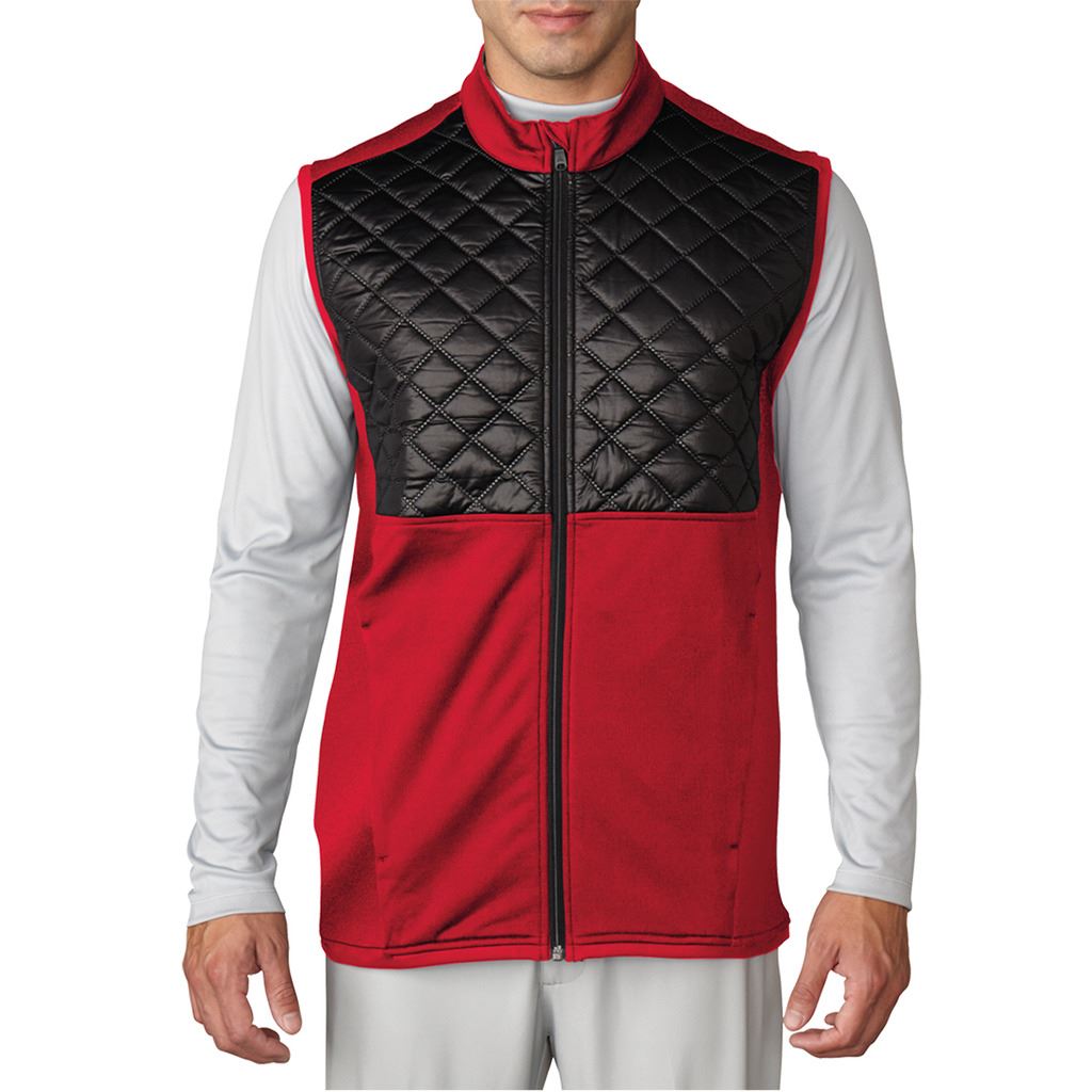 Adidas Golf 2016 Climaheat Prime Fill Gilet Insulated Quilted Mens Golf