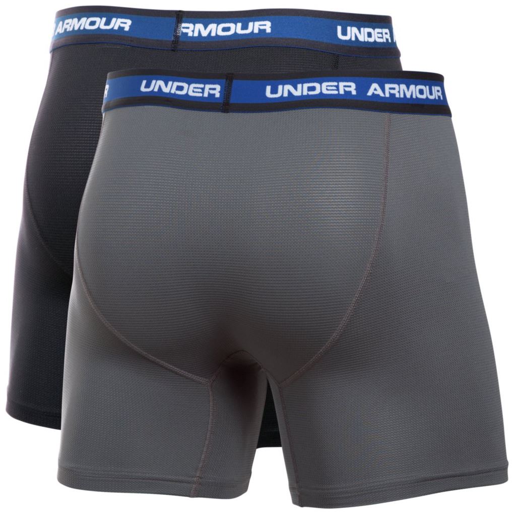 Under Armour 2016 Mens 6" Mesh Boxer Jock Shorts Briefs Sports