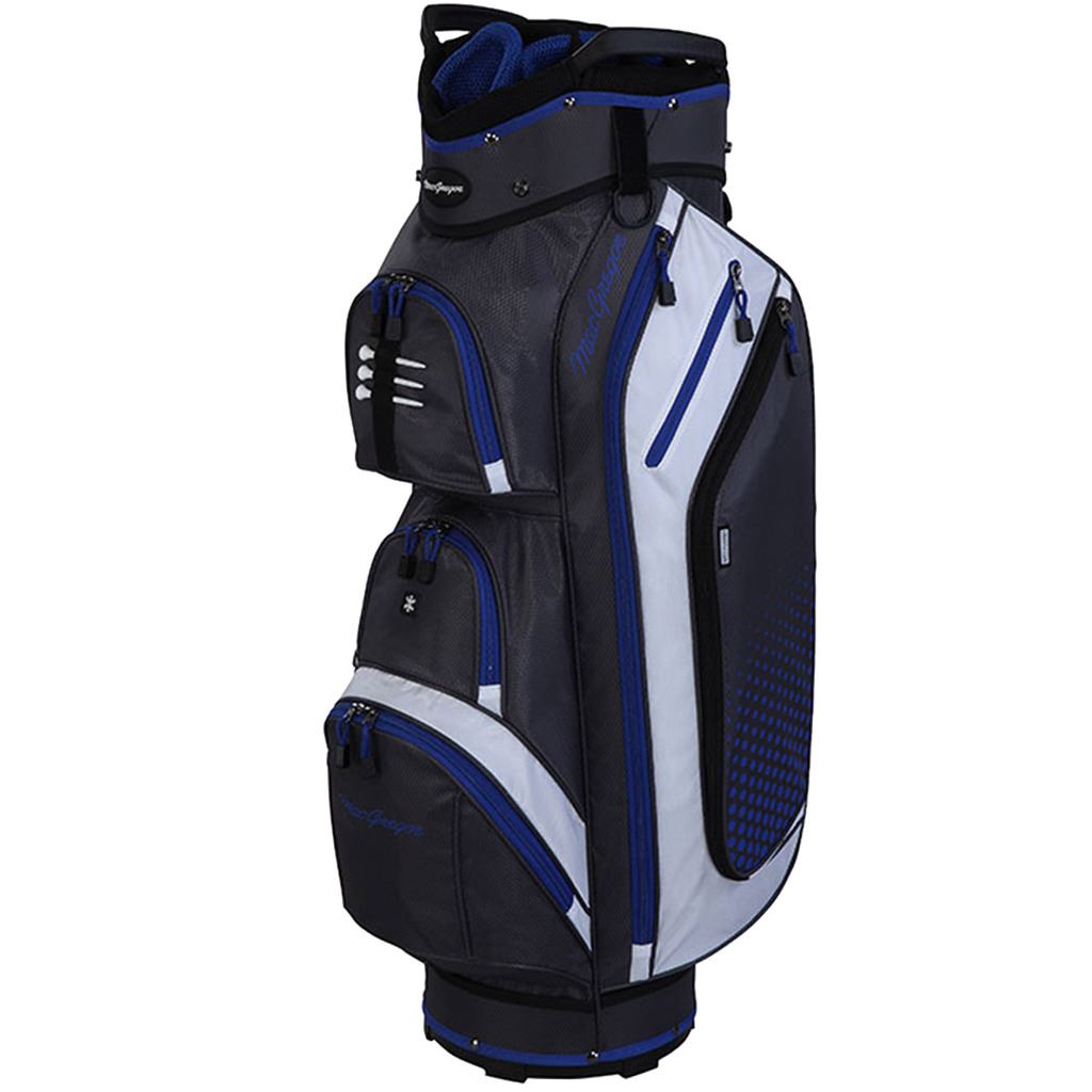 MACGREGOR 2017 HERITAGE PLUS 9.5" CART BAG MENS GOLF TROLLEY BAG 15WAY