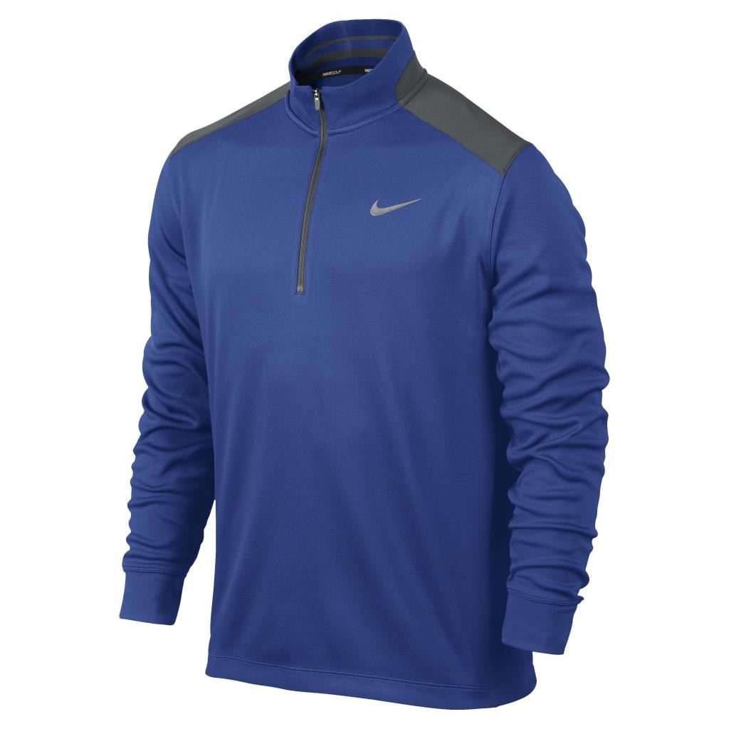 2014 Nike Dri-Fit 1/2 Zip Performance Sweater Golf Mens Cover-Up Pullover | eBay