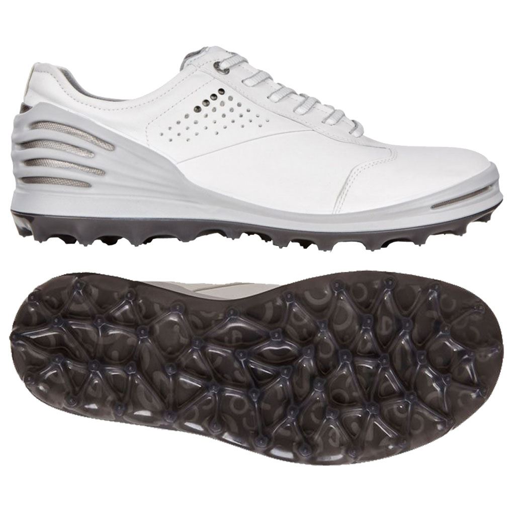 Ecco 2017 Cage Pro Hydromax Leather Spikeless Mens Golf Shoes